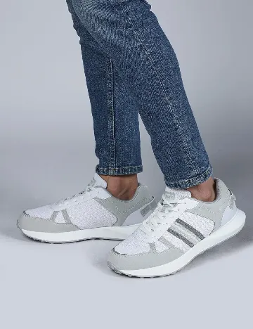 Adidasi Jump, alb/gri