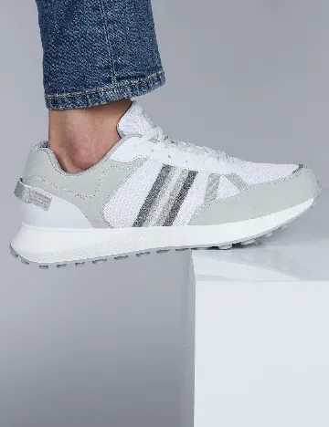 Adidasi Jump, alb/gri
