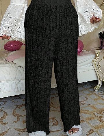 Pantaloni SHEIN CURVE, negru