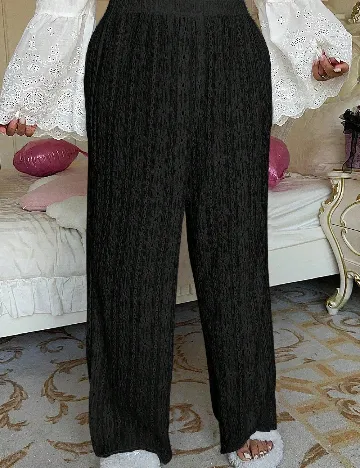 Pantaloni SHEIN CURVE, negru