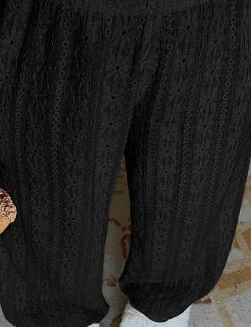 Pantaloni SHEIN CURVE, negru