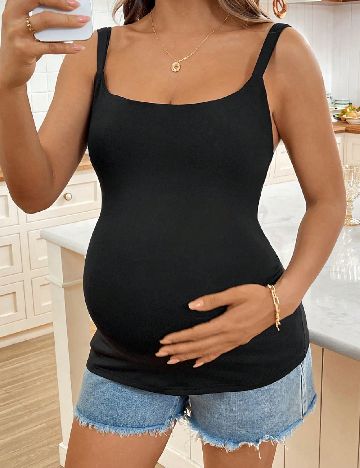 Maiou SHEIN Maternity, negru