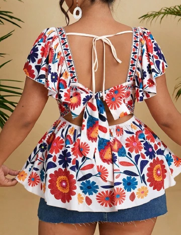 Bluza SHEIN CURVE, mix culori