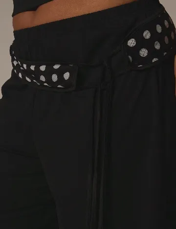 Pantaloni Musera Plus Size, negru