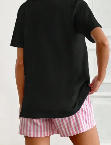 Pijama SHEIN CURVE, mix culori
