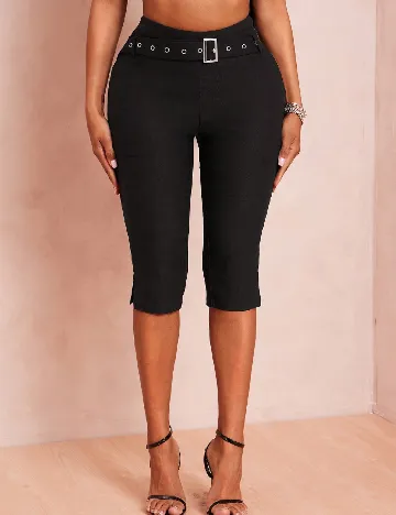 Pantaloni scurti SHEIN, negru