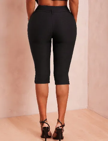 Pantaloni scurti SHEIN, negru