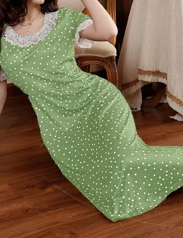 Rochie de noapte SHEIN, verde