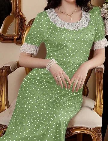 Rochie de noapte SHEIN, verde