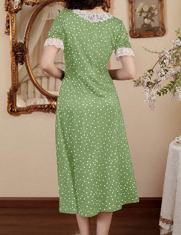Rochie de noapte SHEIN, verde