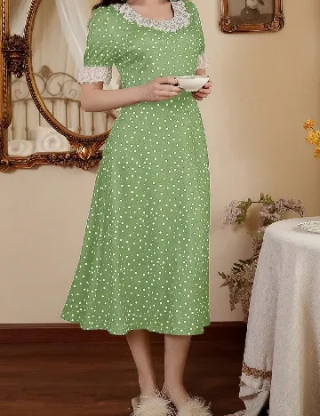 Rochie de noapte SHEIN, verde
