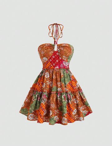 Rochie scurta SHEIN, mix culori