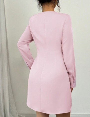 Rochie scurta SHEIN, roz