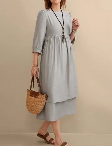 Rochie medie SHEIN, gri