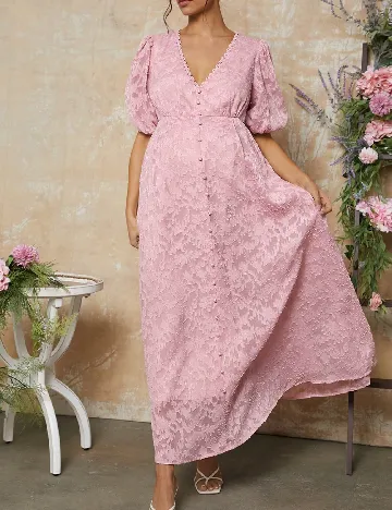 Rochie lunga SHEIN Maternity, roz