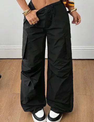 Pantaloni SHEIN, negru