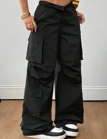 Pantaloni SHEIN, negru