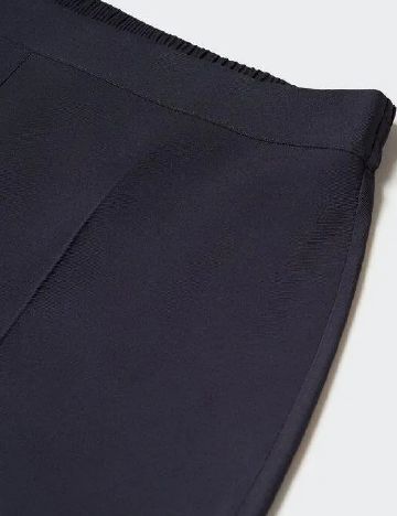 Pantaloni Mango, bleumarin inchis
