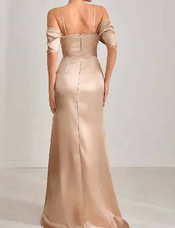 Rochie lunga SHEIN, crem