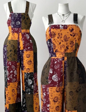 Salopeta SHEIN CURVE, mix culorim