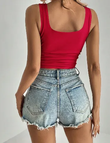 Top SHEIN, rosu