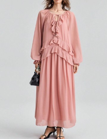 Rochie lunga SHEIN, roz