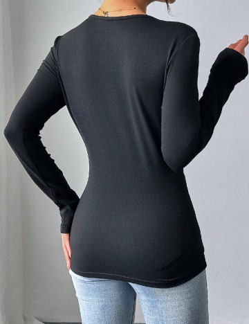 Bluza SHEIN, negru