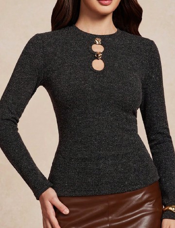 Bluza SHEIN, negru