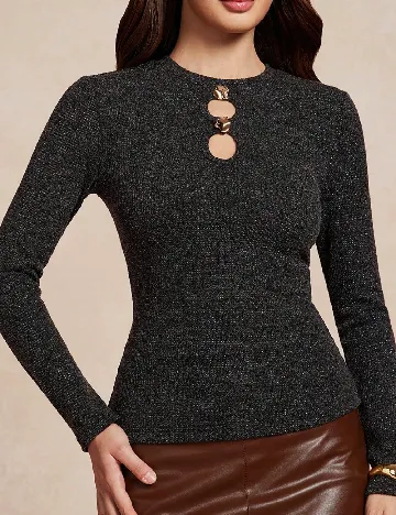 Bluza SHEIN, negru