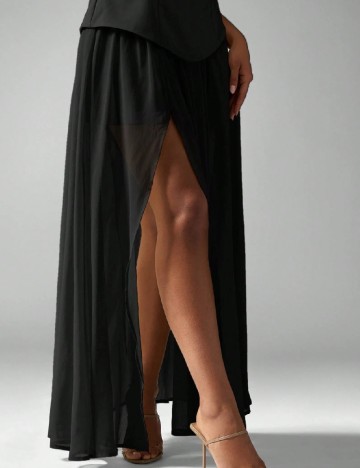 Rochie lunga Missguided, negru