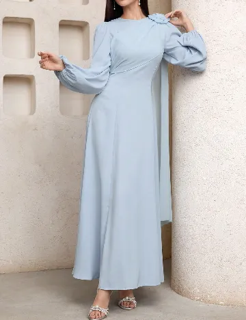 Rochie lunga SHEIN, albastru