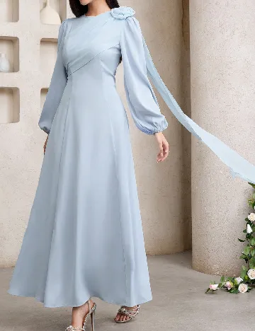 Rochie lunga SHEIN, albastru