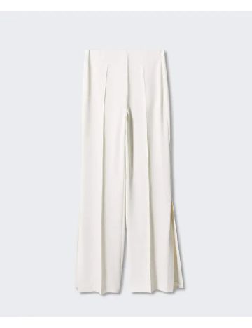 Pantaloni Mango, alb
