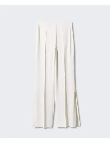 Pantaloni Mango, alb