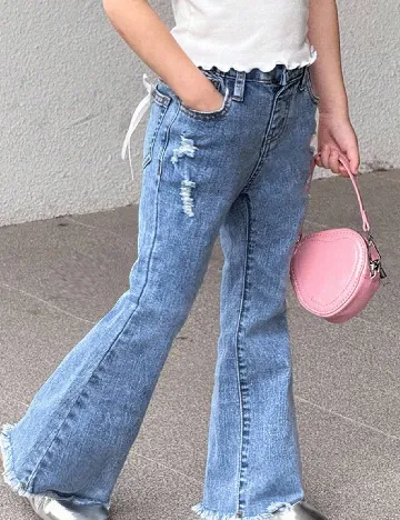 Blugi Shein Kids, albastru