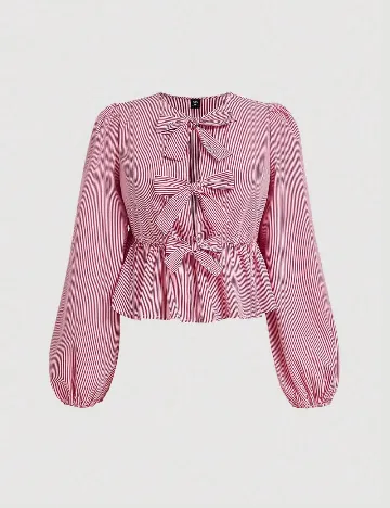 Bluza SHEIN CURVE, rosu