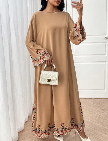 Rochie lunga SHEIN, maro