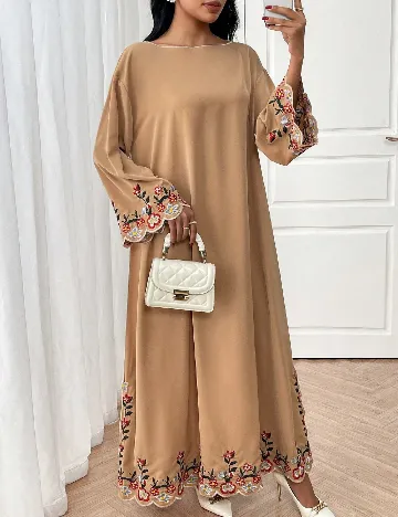Rochie lunga SHEIN, maro