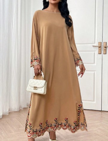 Rochie lunga SHEIN, maro