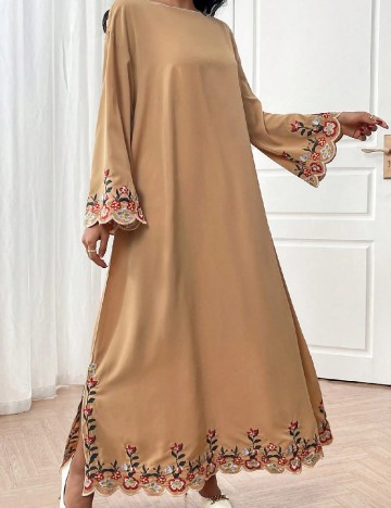 Rochie lunga SHEIN, maro