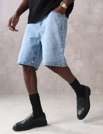 Pantaloni scurti SUMWON, albastru