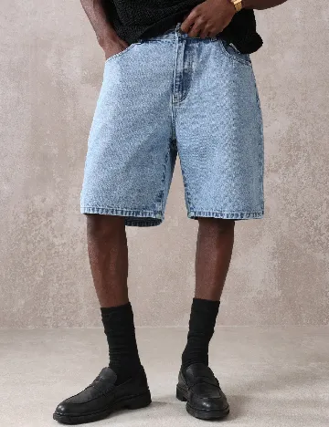 Pantaloni scurti SUMWON, albastru