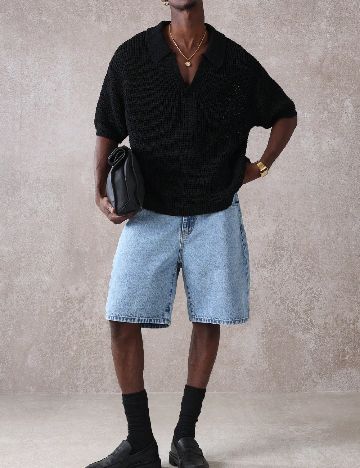 Pantaloni scurti SUMWON, albastru