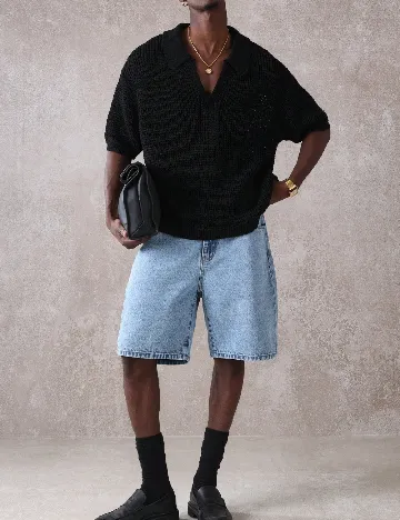 Pantaloni scurti SUMWON, albastru