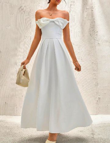 Rochie lunga SHEIN, alb