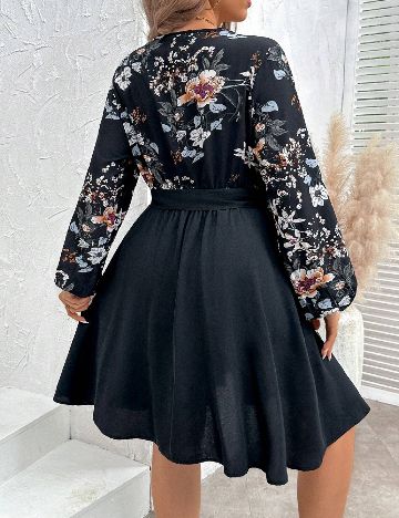 Rochie scurta SHEIN CURVE, negru