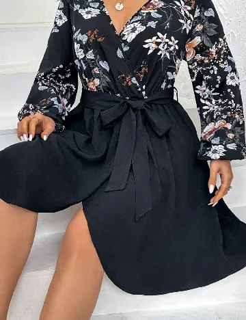 Rochie scurta SHEIN CURVE, negru