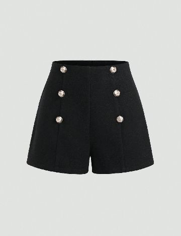 Pantaloni scurti SHEIN, negru