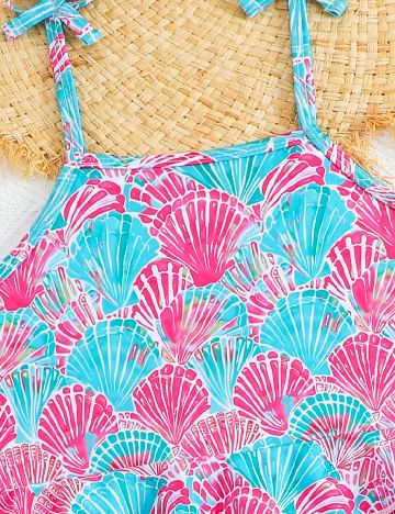 Costum de baie Shein Kids, mix culori