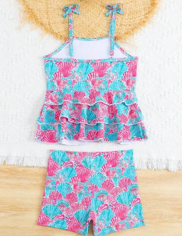 Costum de baie Shein Kids, mix culori